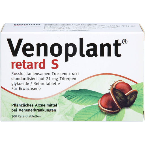 Venoplant retard S Tabletten bei Schmerzen und Schweregefühl in den Beinen, 100 St. Tabletten