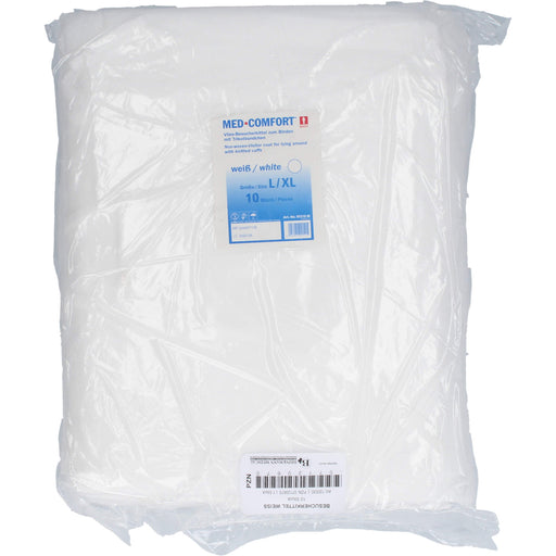 Besucherkittel weiß, 10 St 