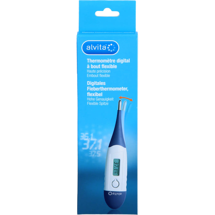Alvita Digitales Fieberthermometer flexibel, 1 St