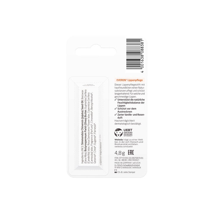 WELEDA EVERON LIPPENPFLEGE, 1 pc Plume