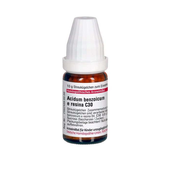 DHU Acidum benzoicum e resina C30 Streukügelchen, 10 g Globules