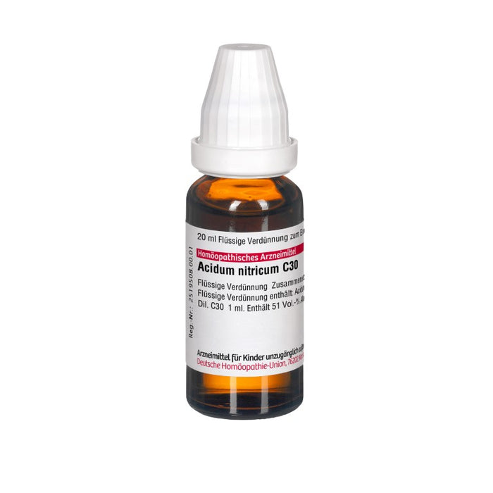 DHU Acidum nitricum C30 Dilution, 20 ml Solution