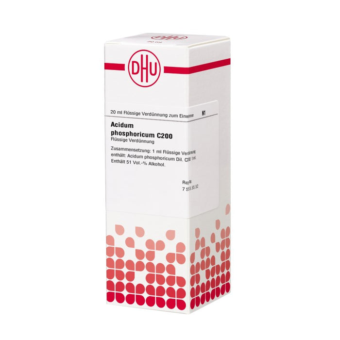 DHU Acidum phosphoricum C200 Dilution, 20 ml Solution