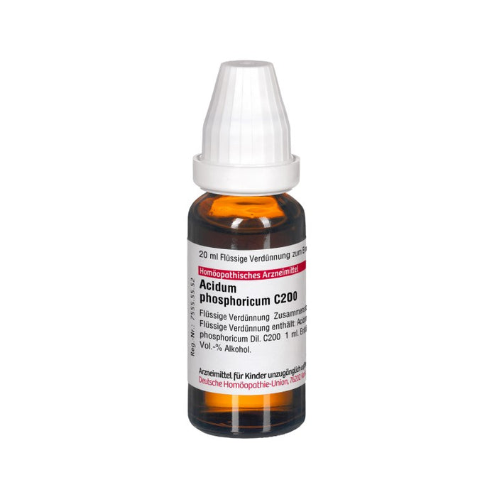 DHU Acidum phosphoricum C200 Dilution, 20 ml Solution
