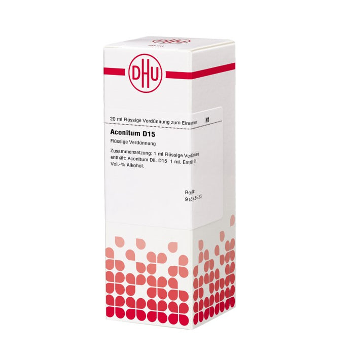Aconitum D15 DHU Dilution, 20 ml Lösung