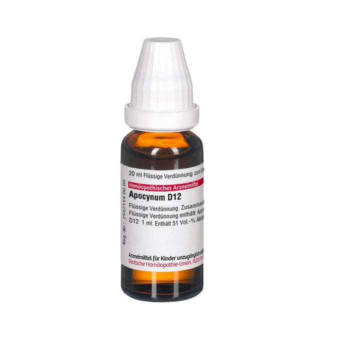 Apocynum D12 DHU Dilution, 20 ml Solution