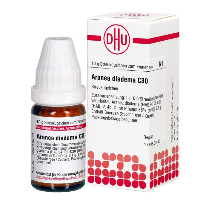 Aranea diadema C30 DHU Globuli, 10 g Globules