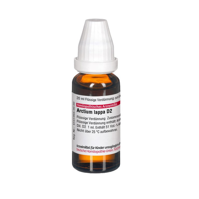 Arctium lappa D2 DHU Dilution, 20 ml Solution