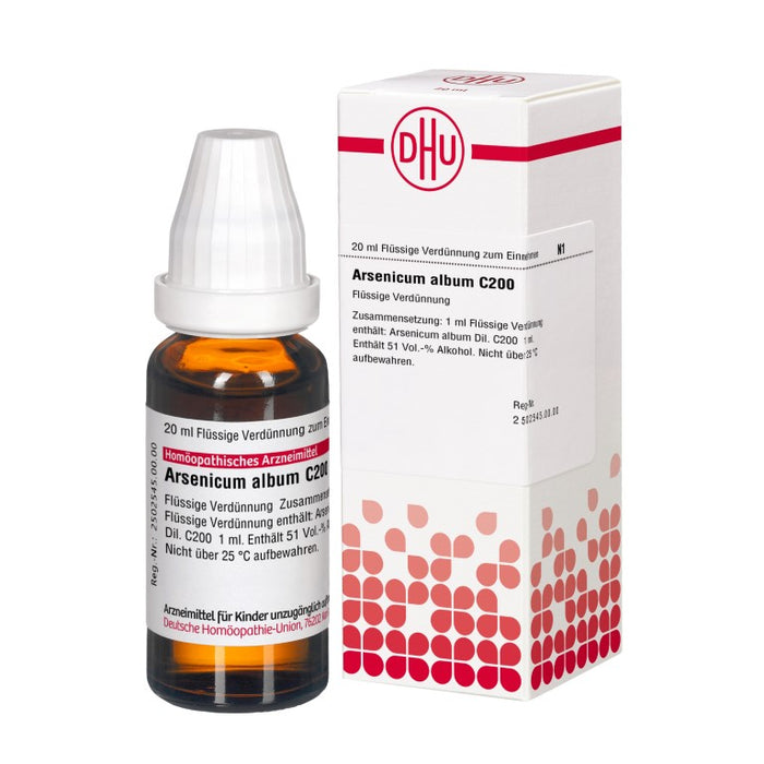 DHU Arsenicum album C200 Dilution, 20 ml Solution