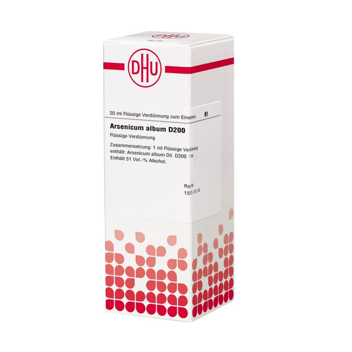 DHU Arsenicum album D200 Dilution, 20 ml Solution