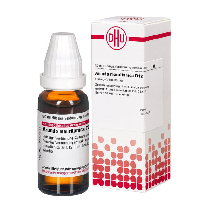 Arundo mauritanica D12 DHU Dilution, 20 ml Solution