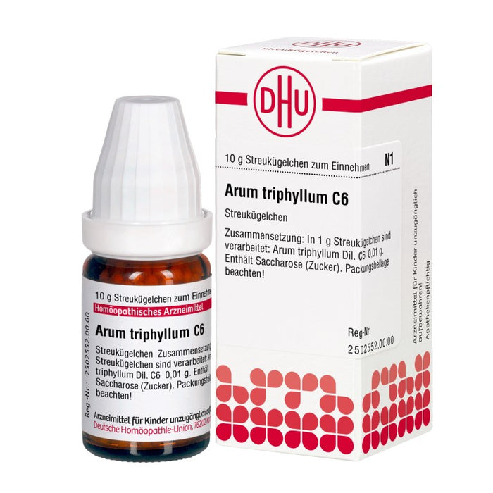 Arum triphyllum C6 DHU Globuli, 10 g Globules