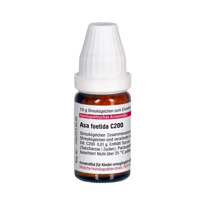 Asa foetida C200 DHU Globuli, 10 g Globules