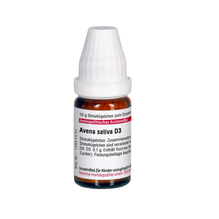 Avena sativa D3 DHU Globuli, 10 g Globules