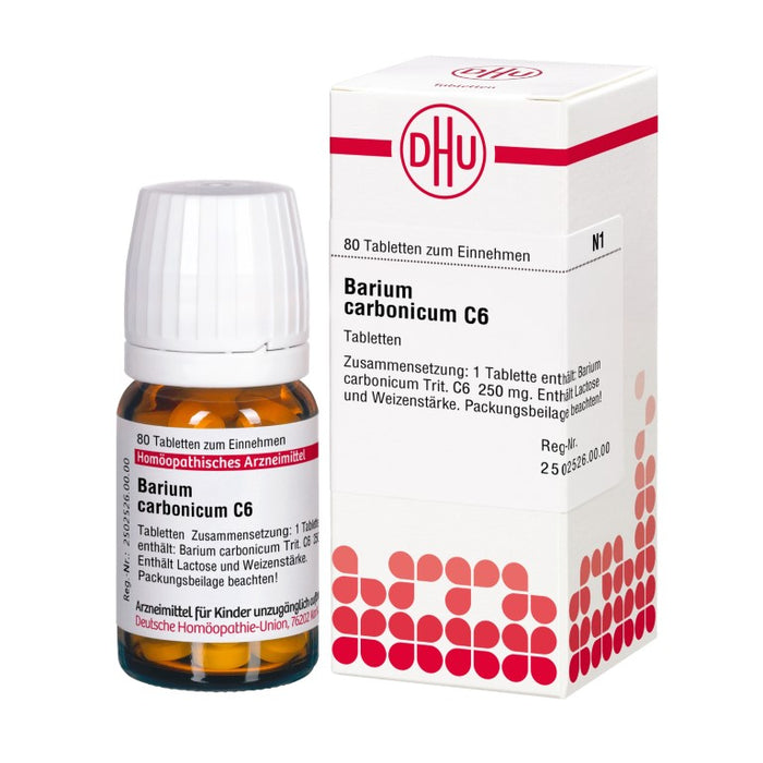 Barium carbonicum C6 DHU Tabletten, 80 pcs. Tablets