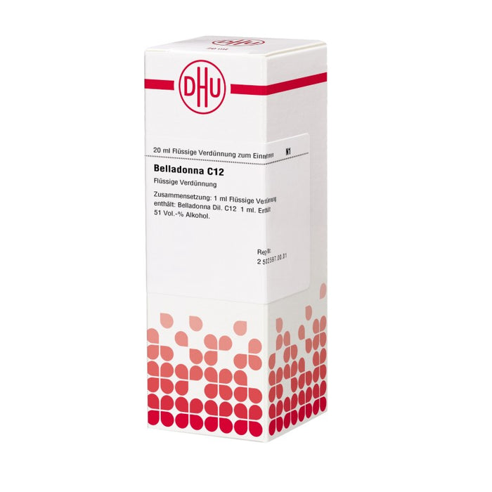 Belladonna C12 DHU Dilution, 20 ml Solution