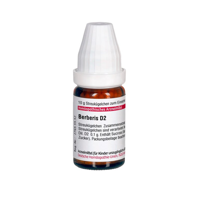 Berberis D2 DHU Globuli, 10 g Globules