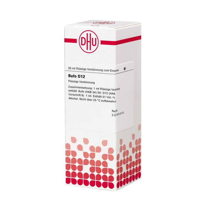 Bufo D12 DHU Dilution, 20 ml Solution