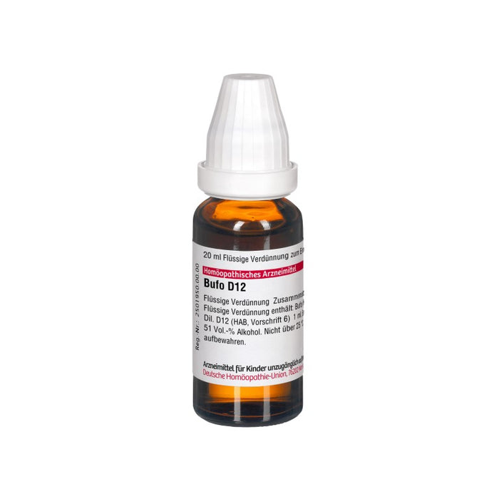 Bufo D12 DHU Dilution, 20 ml Solution
