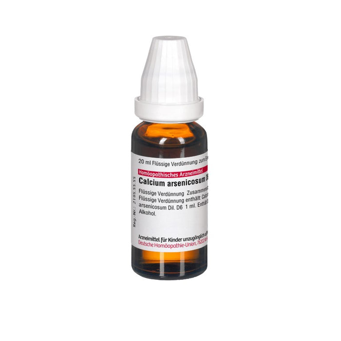 Calcium arsenicosum D6 DHU Dilution, 20 ml Solution