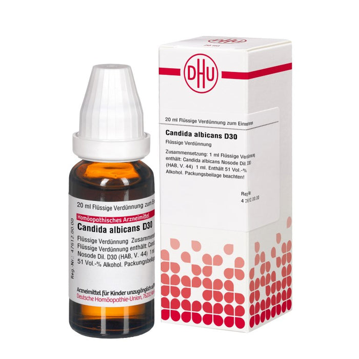 Candida albicans D30 DHU Dilution, 20 ml Solution