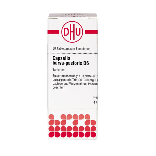 Capsella bursa-pastoris D6 DHU Tabletten, 80 St. Tabletten