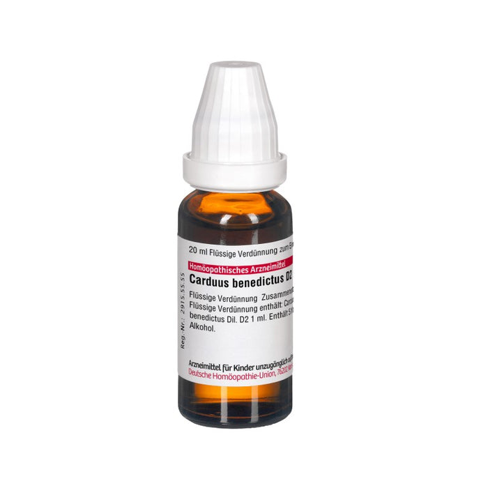 DHU Carduus benedictus D2 Dilution, 20 ml Solution