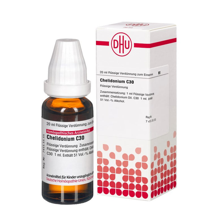 DHU Chelidonium C30 Dilution, 20 ml Solution