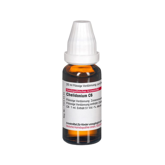 DHU Chelidonium C6 Dilution, 20 ml Solution
