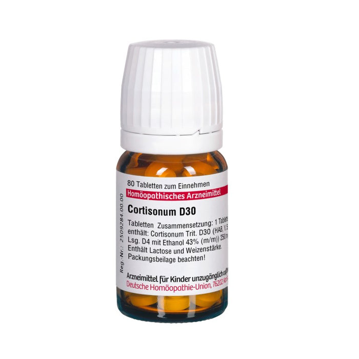 Cortisonum D30 DHU Tabletten, 80 pcs. Tablets