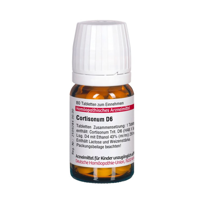 Cortisonum D6 DHU Tabletten, 80 pcs. Tablets