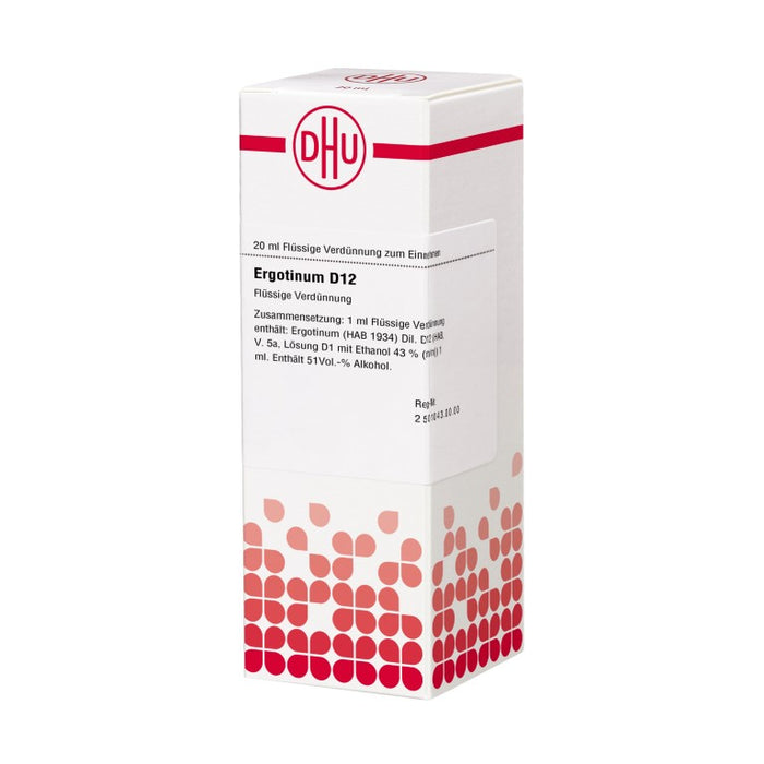 Ergotinum D12 DHU Dilution, 20 ml Solution