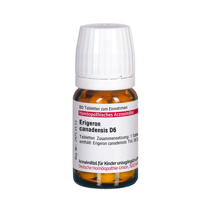Erigeron canadensis D6 DHU Tabletten, 80 St. Tabletten