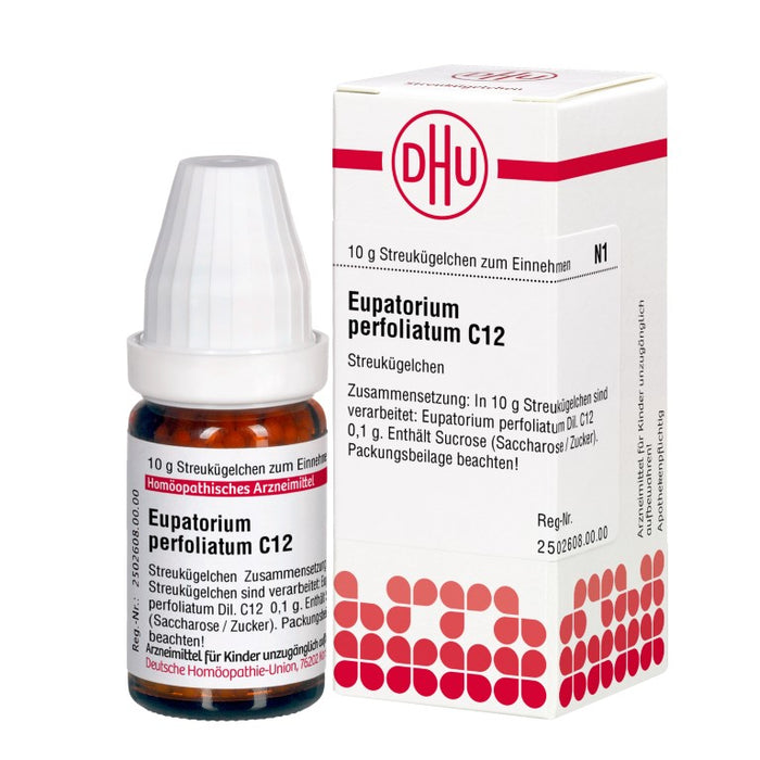 Eupatorium perfoliatum C12 DHU Globuli, 10 g Globules