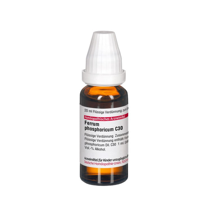 DHU Ferrum phosphoricum C30 Dilution, 20 ml Solution