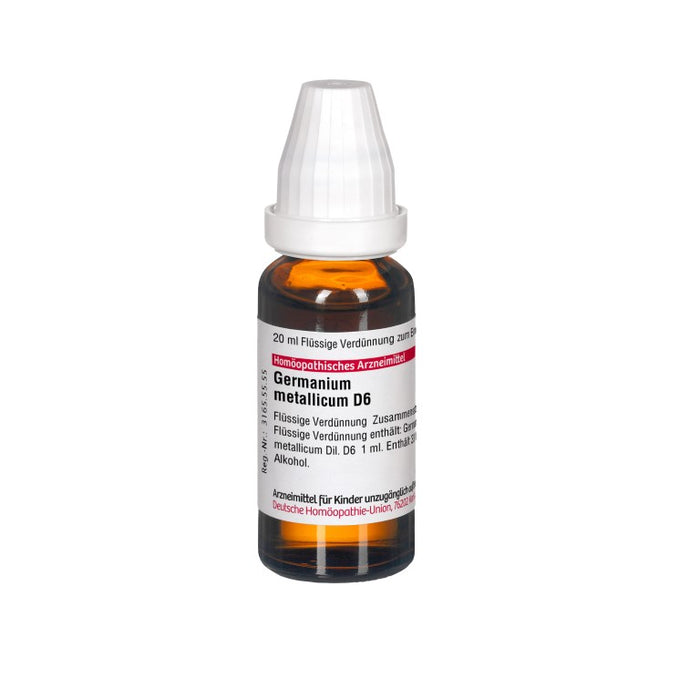 DHU Germanium metallicum D6 Dilution, 20 ml Solution