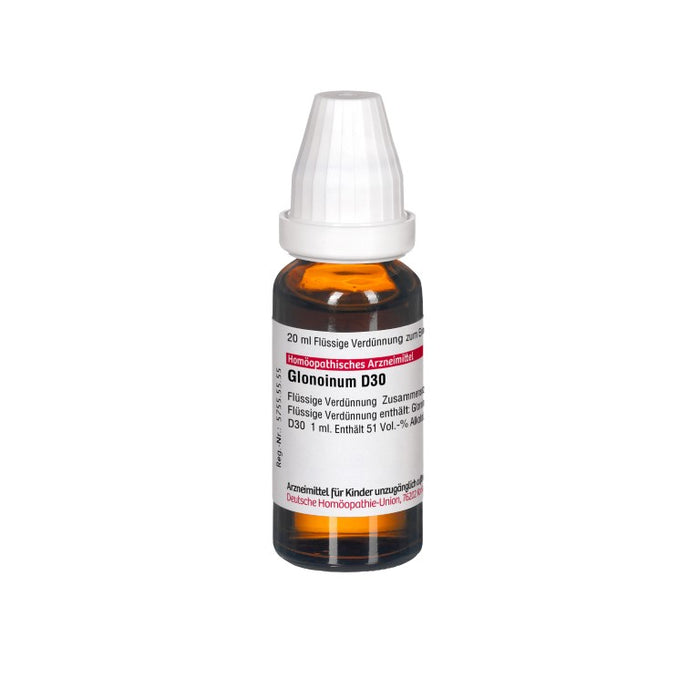 DHU Glonoinum D30 Dilution, 20 ml Solution