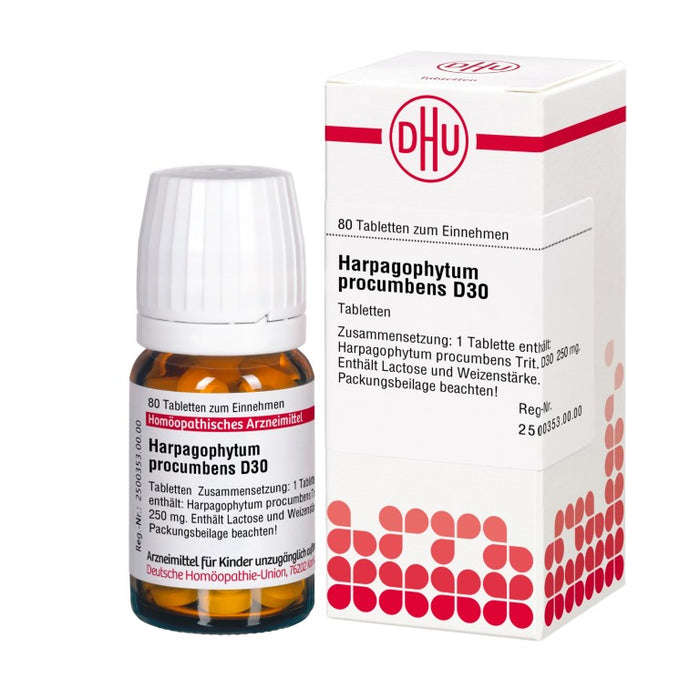 Harpagophytum procumbens D30 DHU Tabletten, 80 pc Tablettes