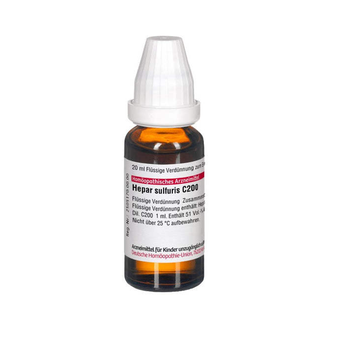 DHU Hepar sulfuris C200 Dilution, 20 ml Solution