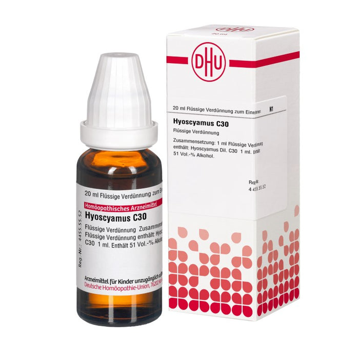 DHU Hyoscyamus C30 Dilution, 20 ml Solution