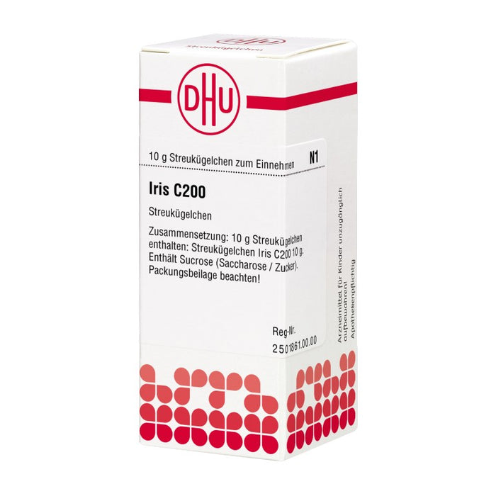 Iris C 200 DHU Globuli, 10 g Globules