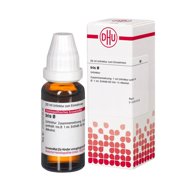 DHU Iris Ø Urtinktur, 20 ml Solution