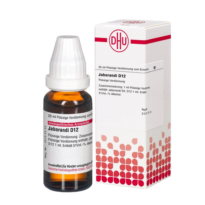 Jaborandi D12 DHU Dilution, 20 ml Solution
