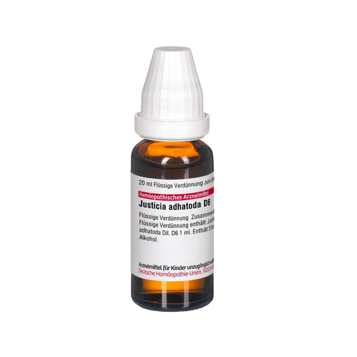 Justica adhatoda D6 DHU Dilution, 20 ml Solution