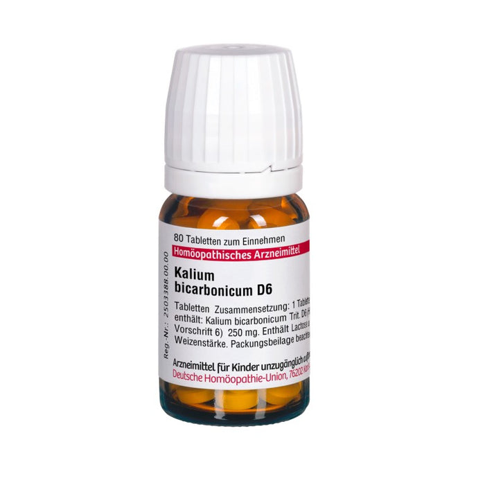 Kalium bicarbonicum D6 DHU Tabletten, 80 pc Tablettes