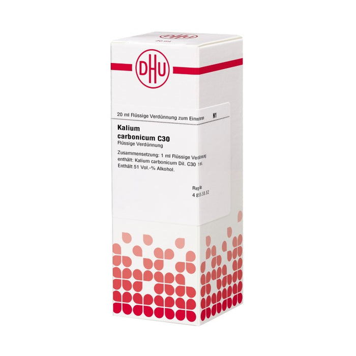 Kalium carbonicum C30 DHU Dilution, 20 ml Solution