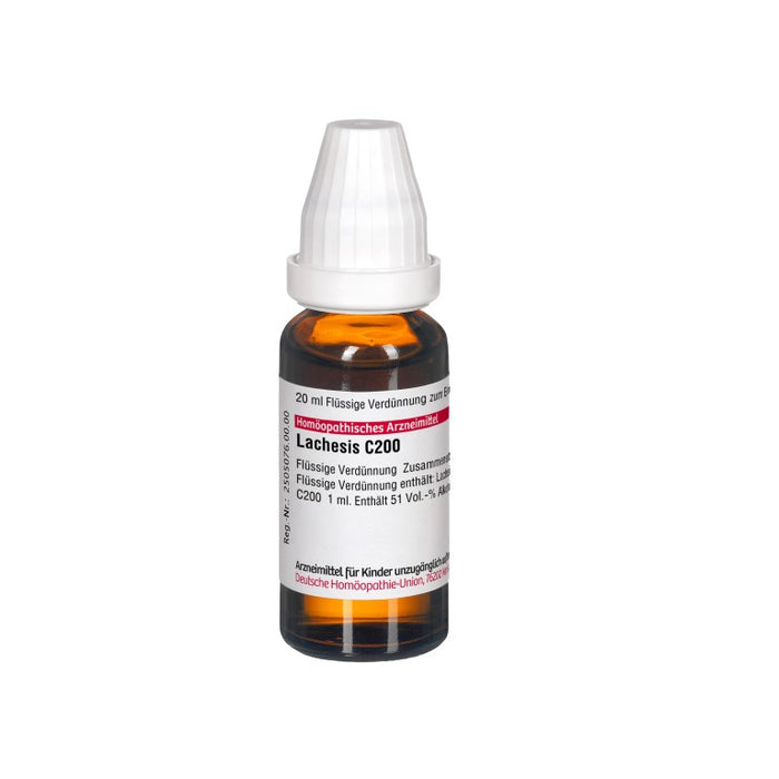 DHU Lachesis C200 Dilution, 20 ml Solution