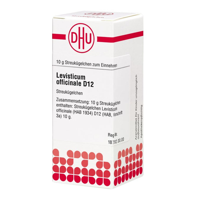 Levisticum officinalis D12 DHU Globuli, 10 g Globules