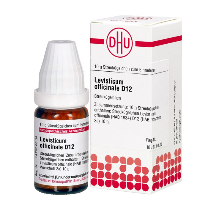 Levisticum officinalis D12 DHU Globuli, 10 g Globules