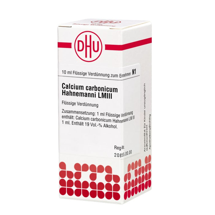 Calcium carbonicum Hahnemanni LM III DHU Dilution, 10 ml Solution